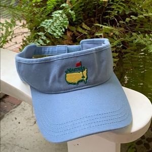 Masters Augusta National Golf Visor Blue Hat Women